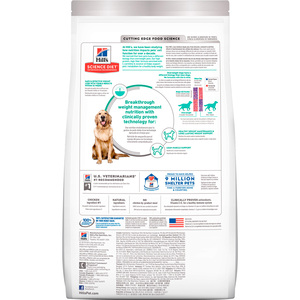 Hill's Science Diet Perfect Weight Alimento Seco para Perro Adulto Reducción de peso Receta Pollo, 1.8 kg