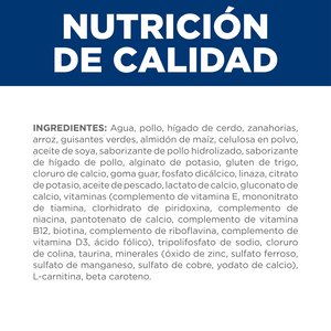 Hill's Prescription Diet c/d Alimento Húmedo Cuidado Urinario para Perro Adulto Receta Estofado Pollo/Vegetales, 354 g