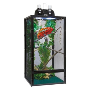 Zoo Med Reptibreeze Kit de Hábitat para Camaleón, 40.60 cm Largo x 40.60 cm Ancho x 76.20 cm Alto