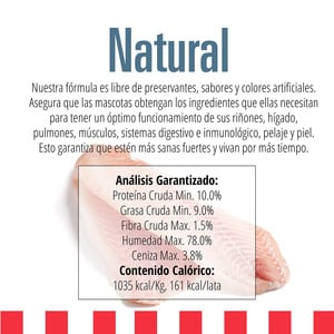 Livelong Healthy & Strong Alimento Natural Húmedo para Gato Todas las Edades Receta Delicias del Mar, 156 g