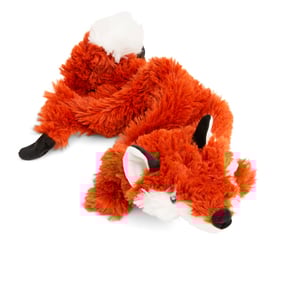 Leaps & Bounds Wild Plush Juguete Afelpado Diseño Zorro sin Relleno para Perro, Grande