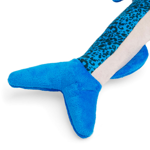Leaps & Bounds Wild Plush Juguete Afelpado Diseño Pez Silvestre para Perro, Grande