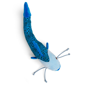 Leaps & Bounds Wild Plush Juguete Afelpado Diseño Pez Silvestre para Perro, Grande