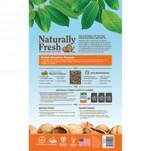 Naturally Fresh Arena Natural Aglutinante con Atrayente Herbal para Gato, 6.3 kg