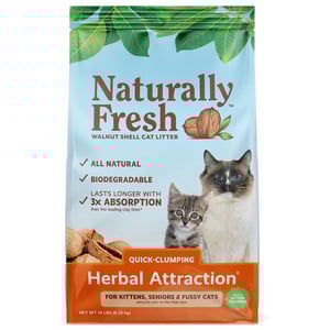 Naturally Fresh Arena Natural Aglutinante con Atrayente Herbal para Gato, 6.3 kg Naturally Fresh Arena Natural Aglutinante con Atrayente Herbal para Gato, 6.3 kg