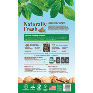 Naturally Fresh Arena Natural Rápida Aglutinación sin Esencia para Gato, 11.7 kg