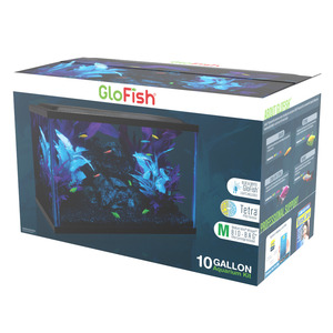 Glofish Acuario Glo Kit para Peces, 37.8 L