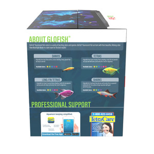 Glofish Acuario Glo Kit para Peces, 37.8 L
