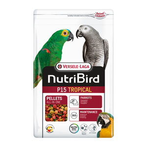 Versele-Laga NutriBird P15 Tropical Alimento para Loros y Psitácidos, 1 kg