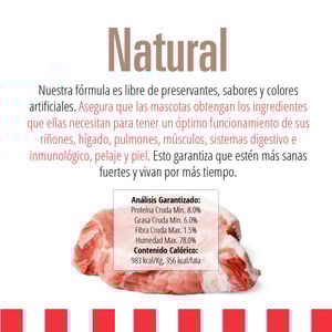 Livelong Healthy & Strong Alimento Natural Húmedo para Perro Todas las Edades Receta Cerdo, 354 g