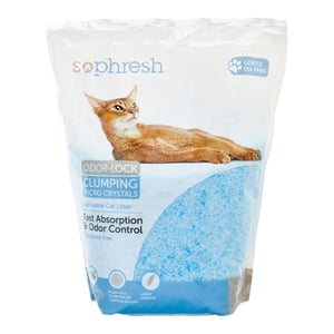 Sophresh Arena de Sílice con Micro cristales Aglutinantes y Control de Olor para Gato, 3.6 kg Sophresh Arena de Sílice con Micro cristales Aglutinantes y Control de Olor para Gato, 3.6 kg