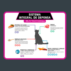 Tiër Holistic Alimento Natural para Gato Adulto Receta Pescado, 2 kg