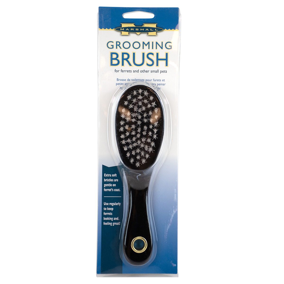 Marshall Cepillo de Madera para Grooming para Hurones