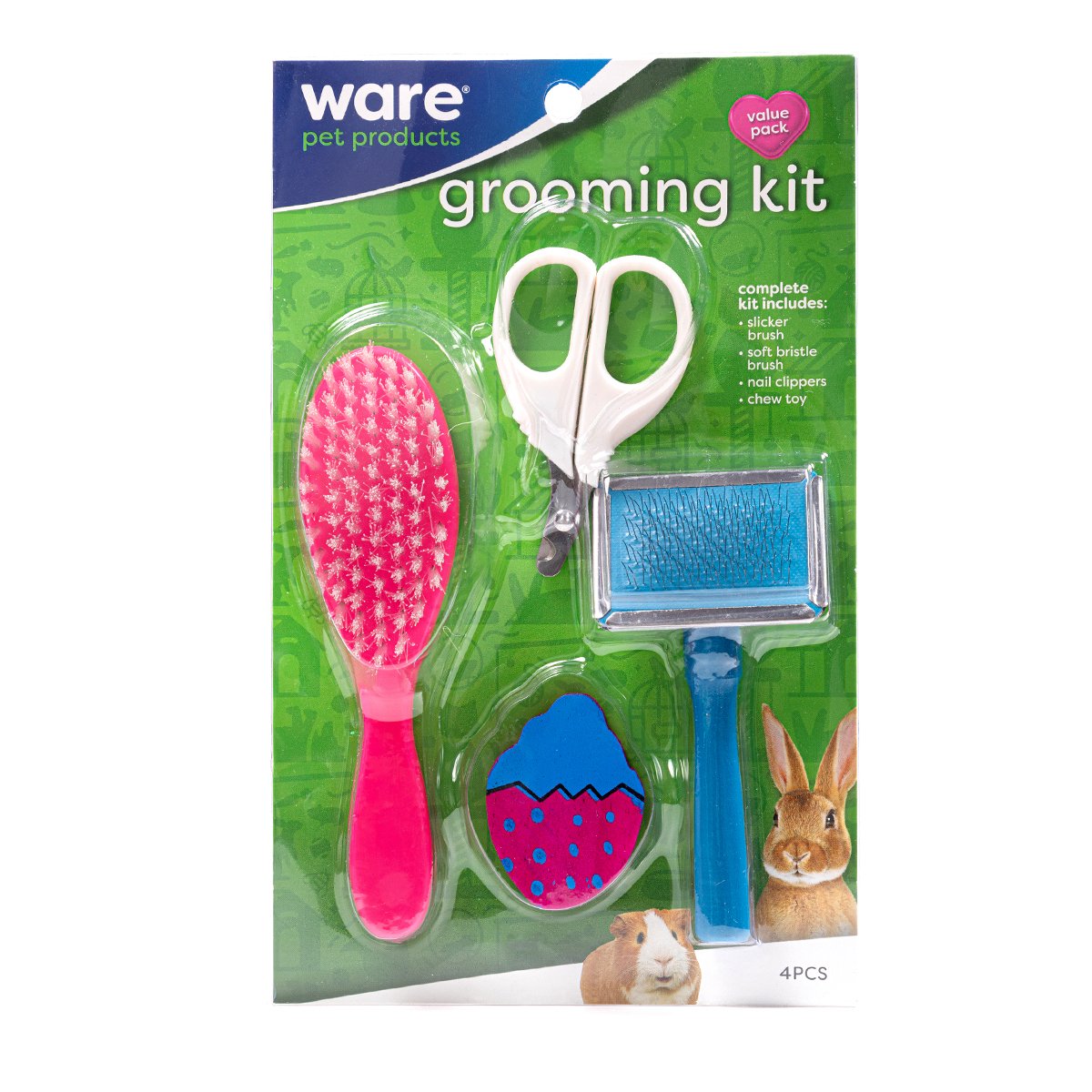 Ware Kit de Grooming para Pequeños Mamíferos