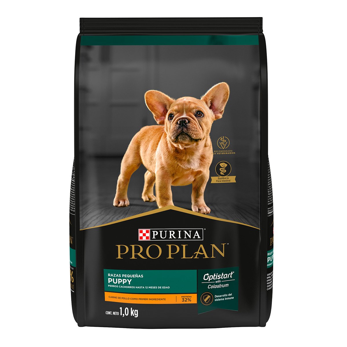 Pro Plan Puppy Optistart Alimento Seco Cachorro Raza Pequeña Receta Pollo, 1 kg