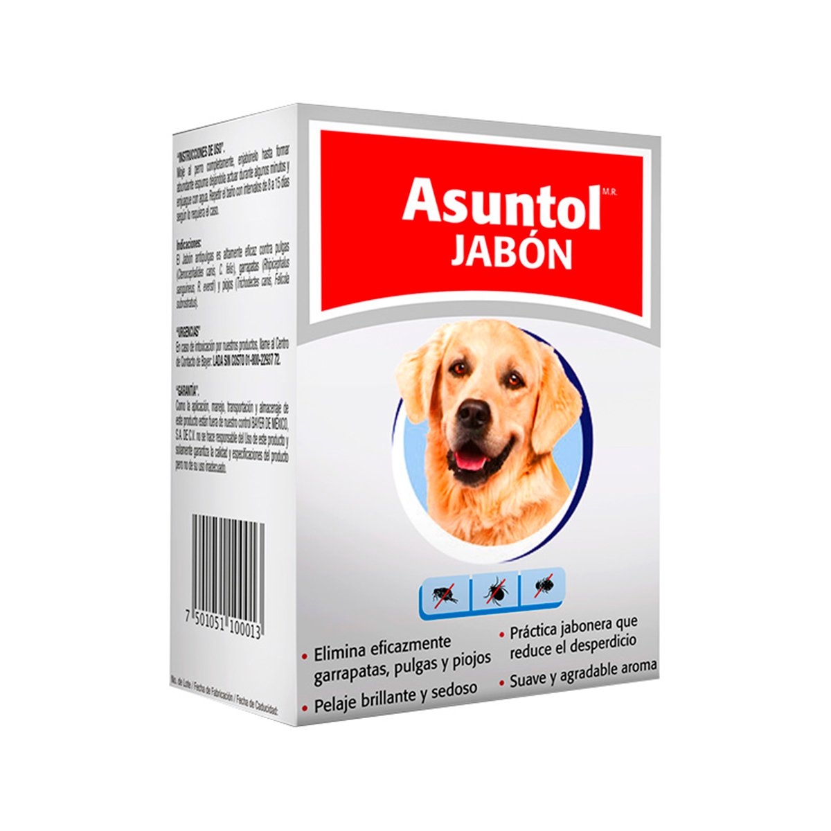 Asuntol Jabón para Perro, 100 g