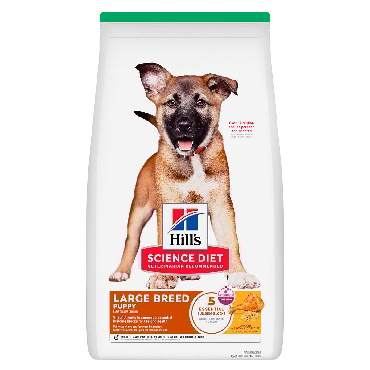 Hill's Science Diet Puppy Large Breed Alimento  para Cachorro Raza Grande Receta Pollo, 12.5 kg