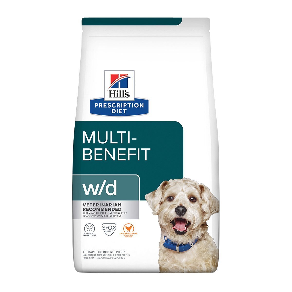 Hill's Prescription Diet w/d Alimento Seco Control de Peso/Diabetes para Perro Adulto, 12.5 kg