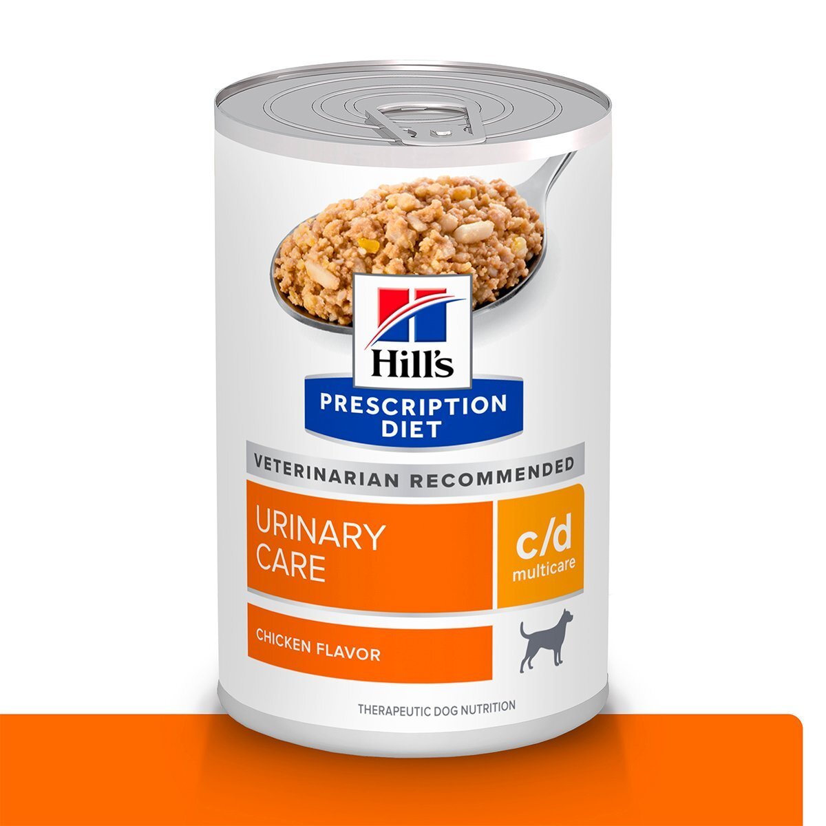 Hill's Prescription Diet c/d Alimento Húmedo Cuidado Urinario para Perro Adulto Receta Pollo en Paté, 370 g