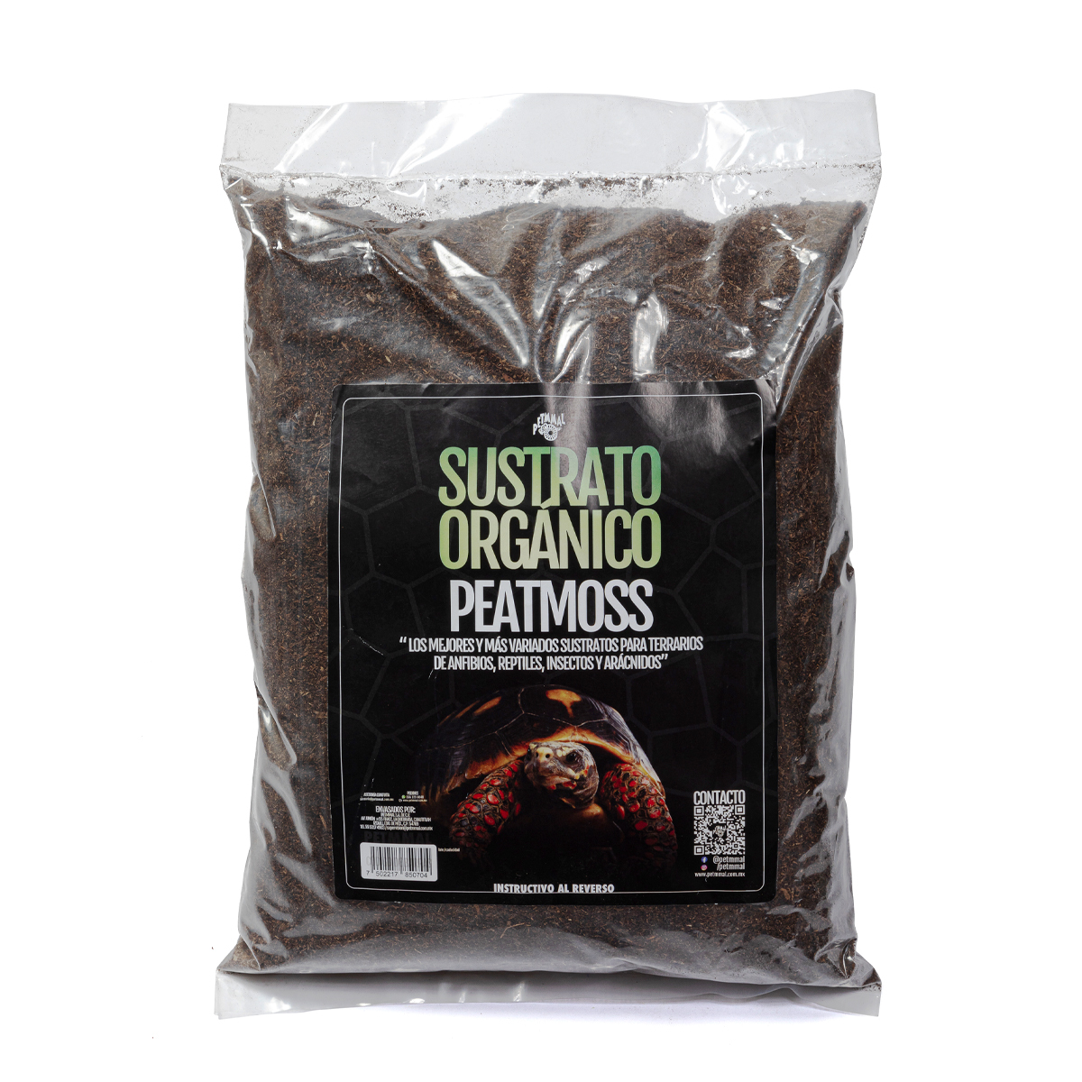 Petmmal Sustrato Peat Moss para Reptil, 700 g