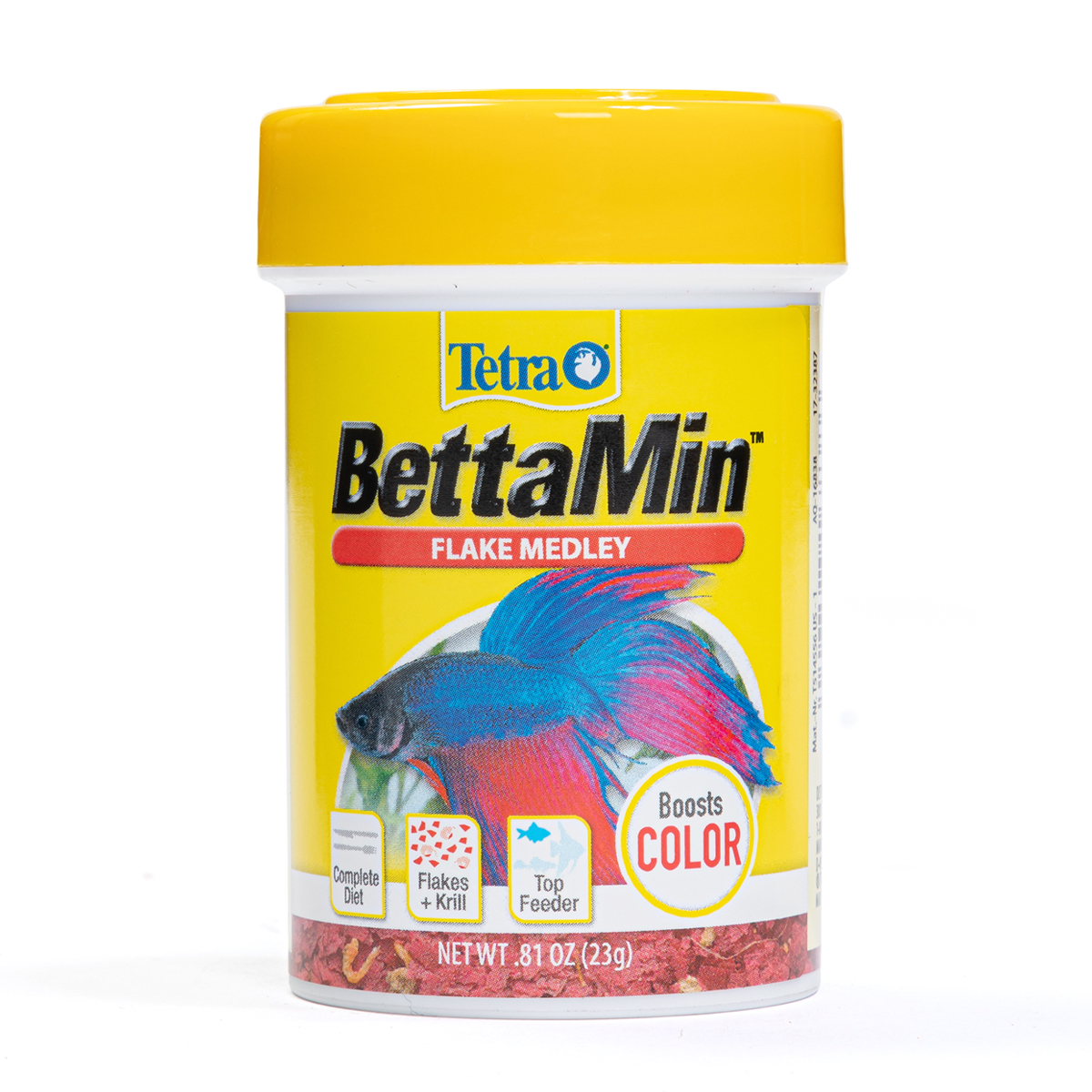 Tetra Betta Min Alimento en Hojuelas para Betta, 23 g