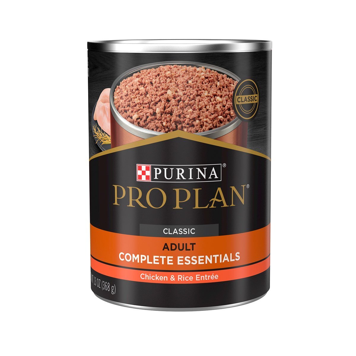 Pro Plan Essentials Alimento Húmedo para Perro Adulto Receta Pollo y Arroz, 368 g