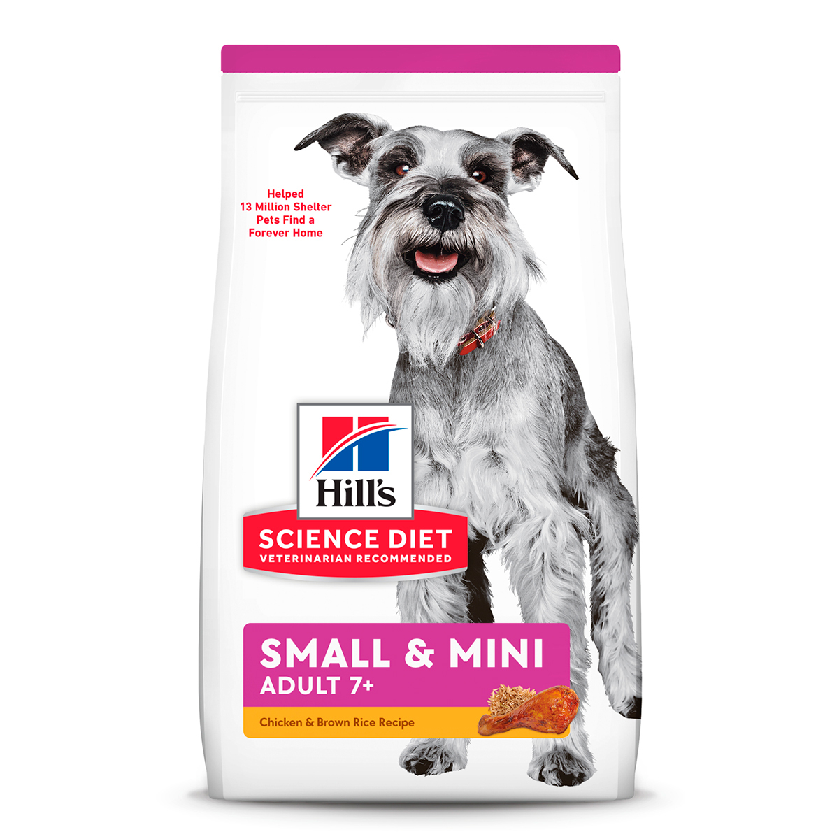 Hill's Science Diet 7+ Small & Mini Alimento Seco para Perro Senior Raza Pequeña y Mini, 2 kg