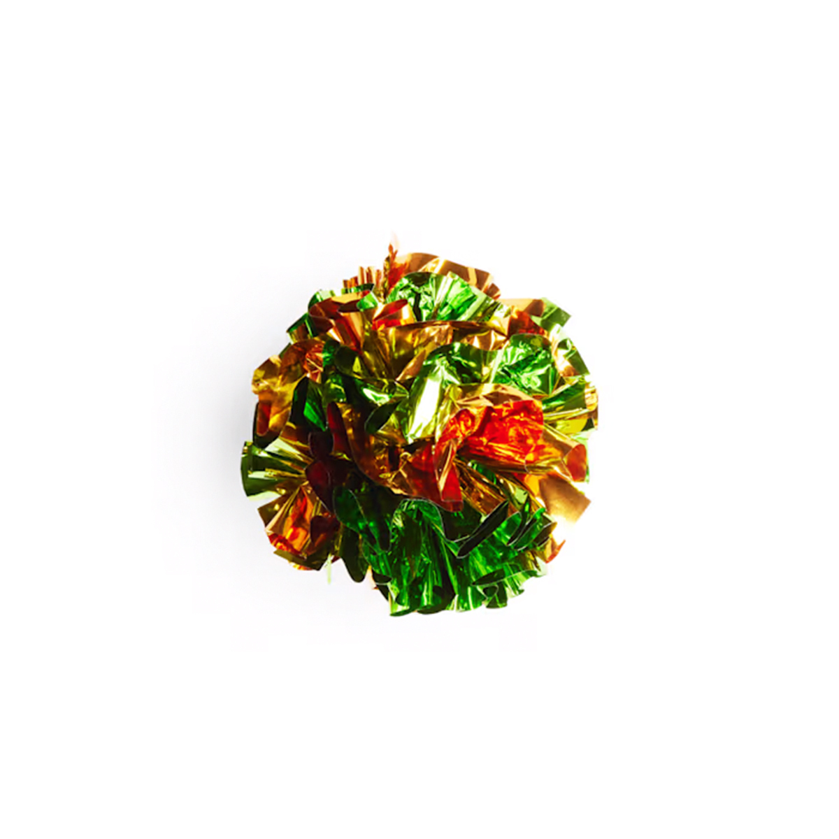 Leaps & Bounds Pelota de Papel Metálico para Gato, Chico