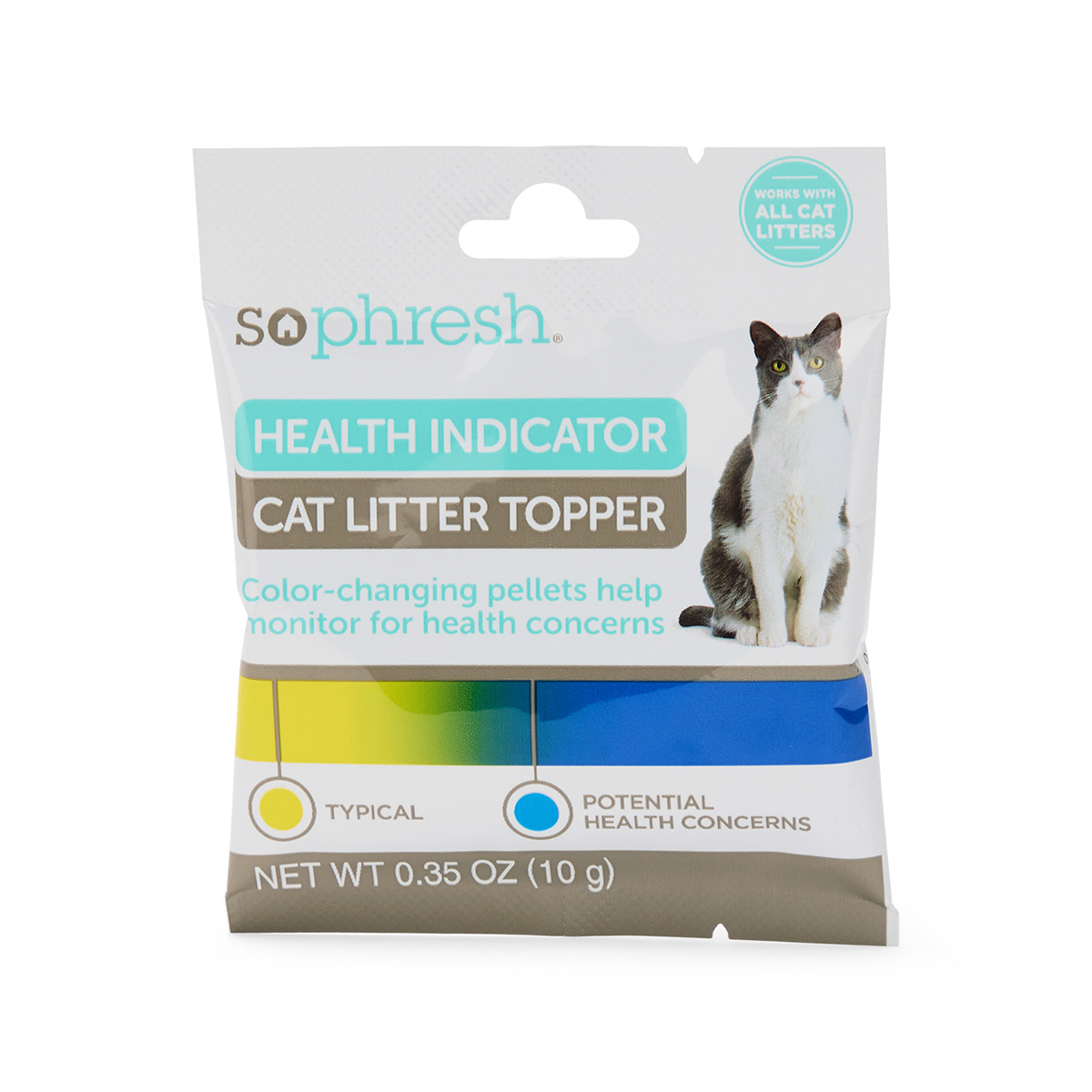 Sophresh Monitor de Salud Urinaria Aditivo para Arena de Gato, 1 Sobre