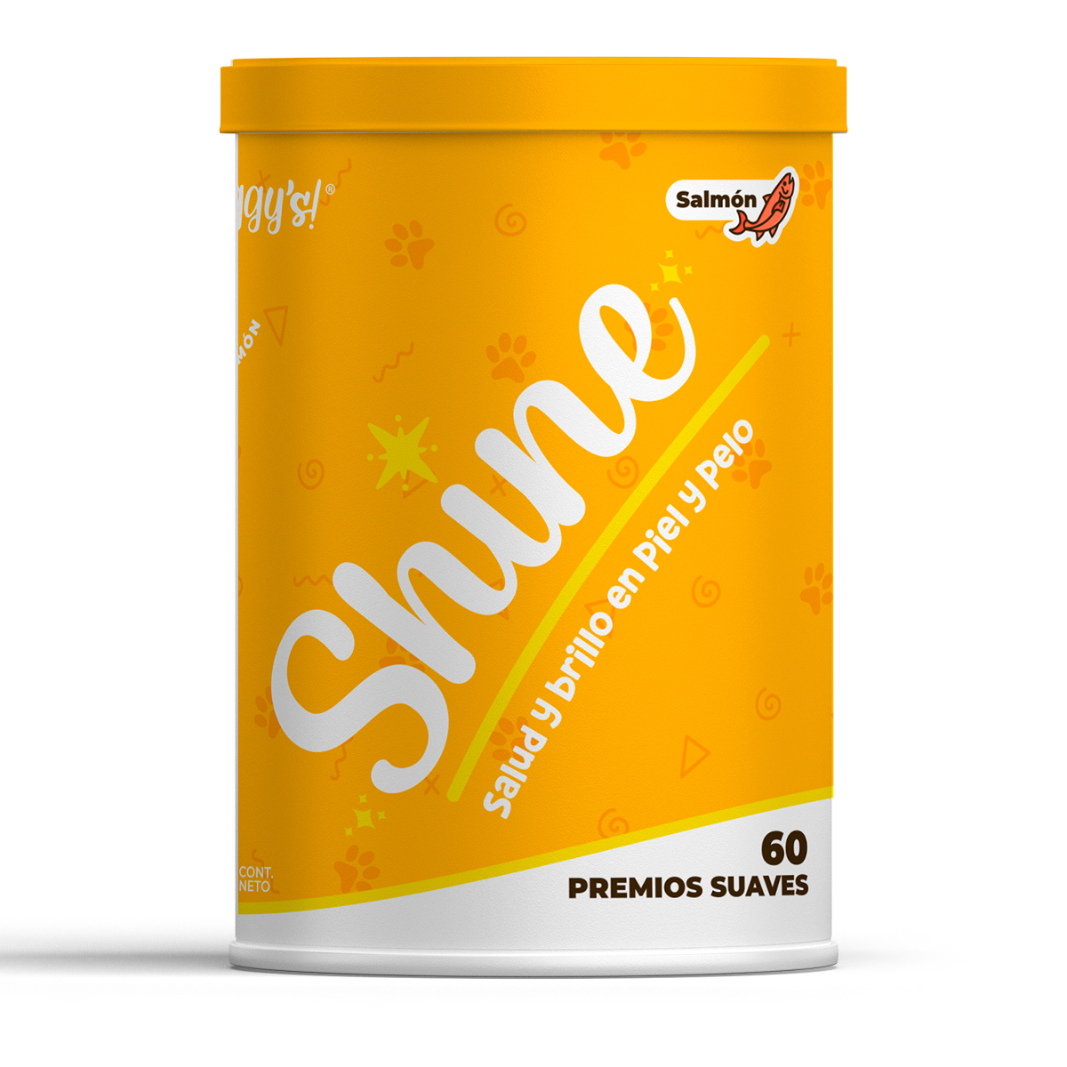 Waggy's Shine Suplemento para Perro en Forma de Premios Suaves para Piel y Pelo, 240 g