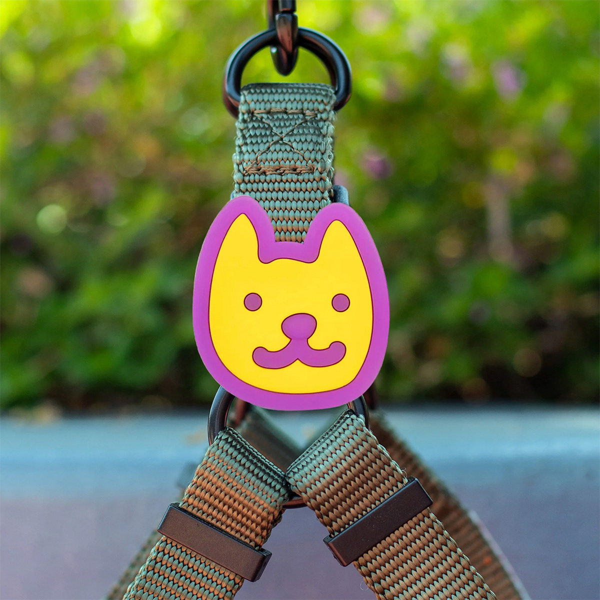 Jiby Charm para Personalizar Arnés Collar o Correa Diseño Perrito Feliz, 1 Pieza