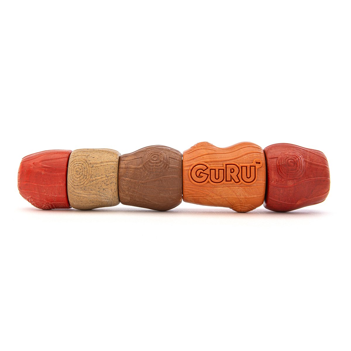 Guru Pet Juguete Masticable Diseño Vara Múltiples Sabores para Perro, Mediano