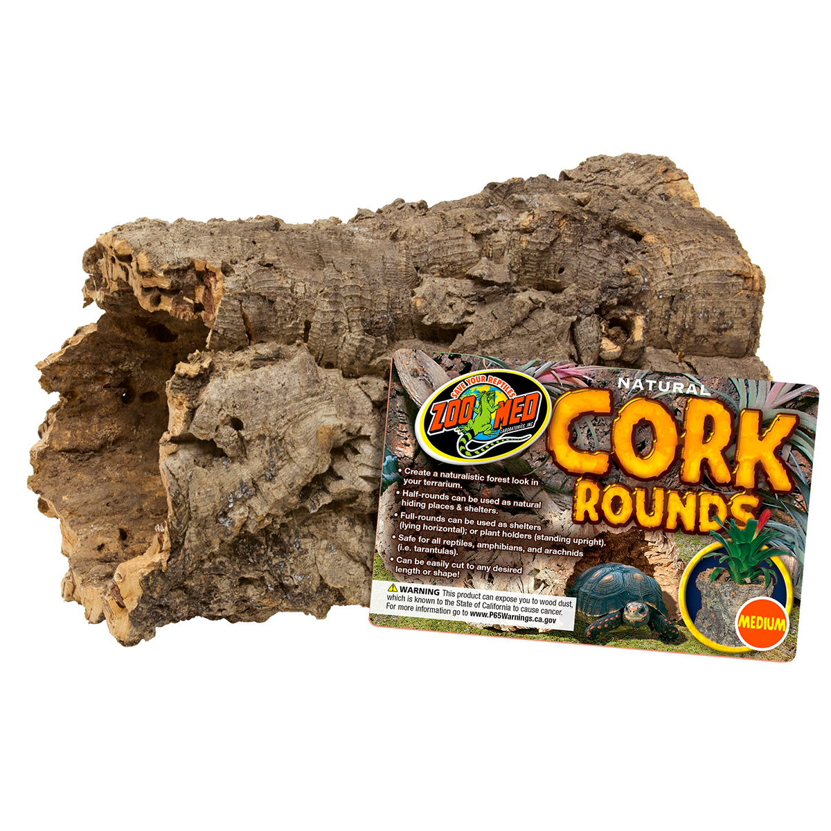 Plataforma Corcho Natural Para Terrario | Decoración Acuario Y Hábitat Reptiles | Para Lagartos, Serpientes