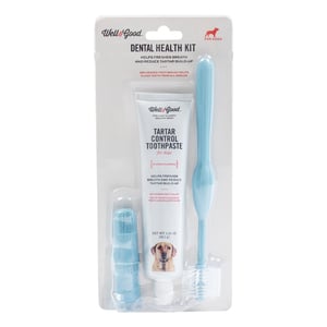 Well & Good Kit de Limpieza Dental para el Control de Sarro para Perro Sabor Pollo, 92.1 g Well & Good Kit de Limpieza Dental para el Control de Sarro para Perro Sabor Pollo, 92.1 g