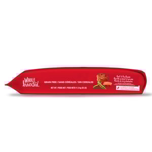 WholeHearted Libre de Granos Alimento Natural para Perro Todas las Edades Receta Res y Chícharo, 11.3 kg