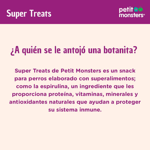 Petit Monsters Super Treats para Perro, 180 g