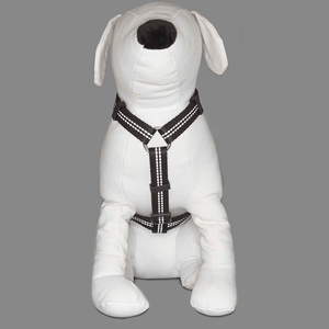 Good2Go Arnés Reflejante Ajuste Romano Color Negro para Perro, Grande/X-Grande