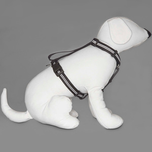 Good2Go Arnés Reflejante Ajuste Romano Color Negro para Perro, Grande/X-Grande