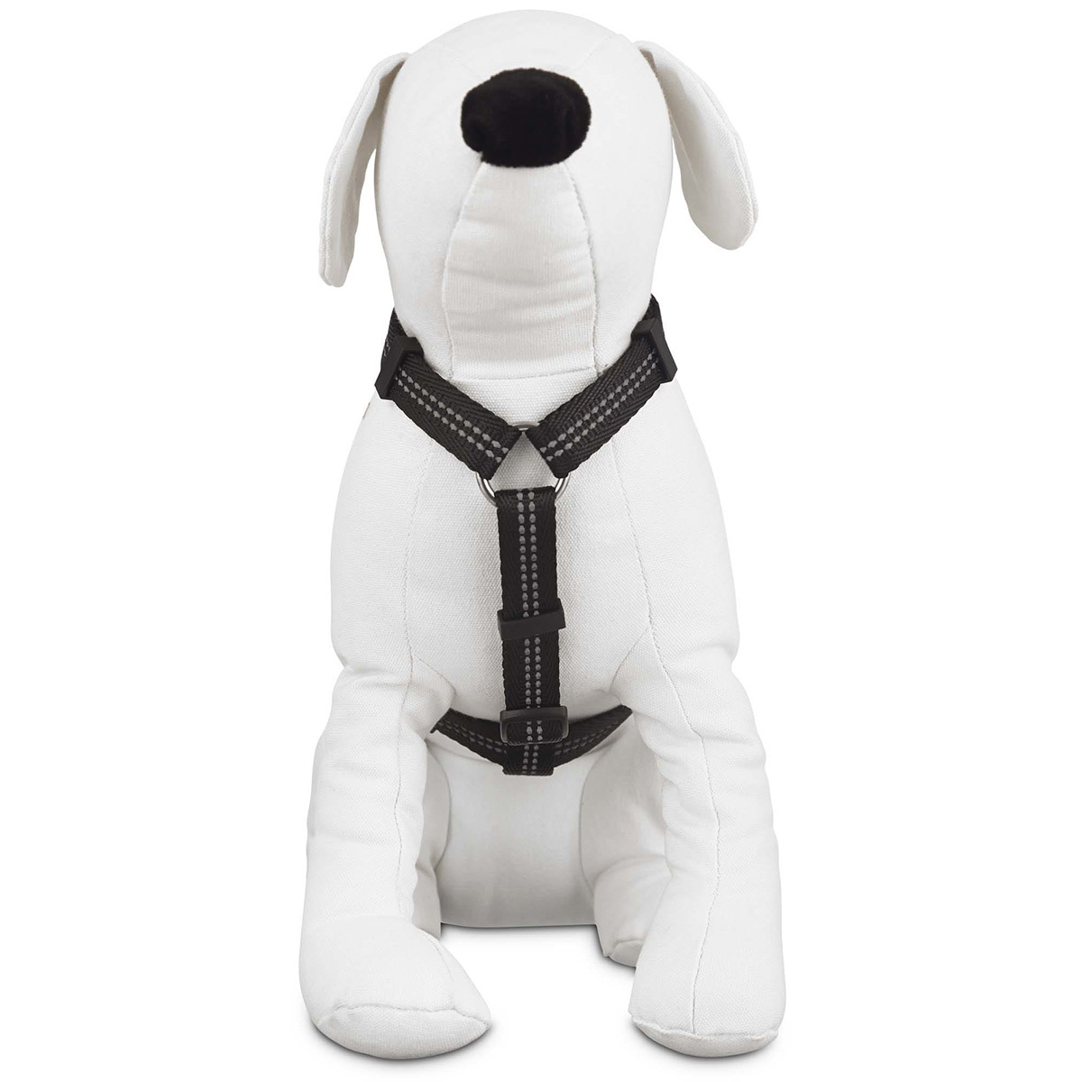 Good2Go Arnés Reflejante Ajuste Romano Color Negro para Perro, Grande/X-Grande