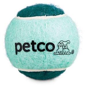 Petco Pelota de Tenis Color Turquesa para Perro, Chico Petco Pelota de Tenis Color Turquesa para Perro, Chico