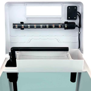 Boyu Acuario MS-320 con Filtro y Luz LED para Peces, 20 L