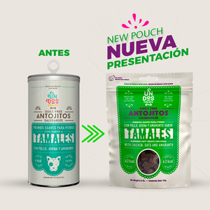 Un Dos Treats Premio Sabor Tamales para Perro, 155 g