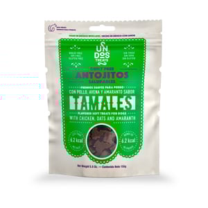 Un Dos Treats Premio Sabor Tamales para Perro, 155 g Un Dos Treats Premio Sabor Tamales para Perro, 155 g