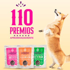 Un Dos Treats Premio Sabor Tinga para Perro, 155 g