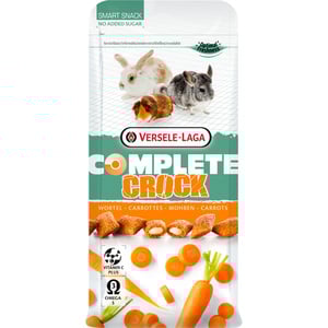 Versele-Laga Complete Crock Premio para Roedores Sabor Zanahoria, 50 g Versele-Laga Complete Crock Premio para Roedores Sabor Zanahoria, 50 g