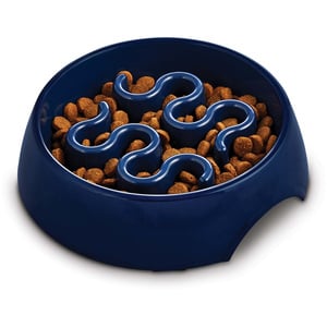Harmony Tazón Color Azul para Alimentación Lenta para Perro, Chico Harmony Tazón Color Azul para Alimentación Lenta para Perro, Chico