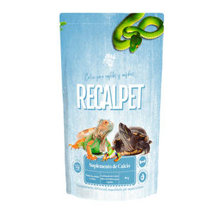 Suplemento de Calcio para Reptiles Recalpet, 50 g