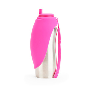 EveryYay Wet Your Whistle Dispensador Térmico de Acero Inoxidable para Agua para Perro, 3 Tazas