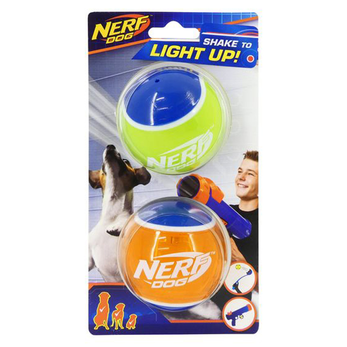 40 pelotas de tenis para perros interactivas de 2.5 pulgadas, coloridas y  fáciles de atrapar, pelotas de juguete para perros al aire libre con bolsa