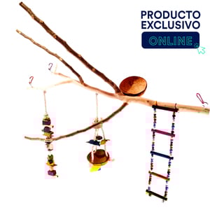 Birdx Juguete para Aves Tipo Lechuza Colores Variados, Grande Birdx Juguete para Aves Tipo Lechuza Colores Variados, Grande